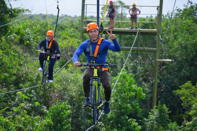 Sky Trail: Sky Bike, Tarzania, Bungee Swing & Zip Line with lunch - Sky Trail at Selvatica: Where the Air Starts