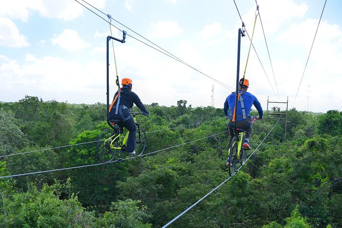 Sky Trail: Sky Bike, Tarzania, Bungee Swing & Zip Line with lunch - Safety Harnesses and Helmet Gear: What It Feels Like in Practice