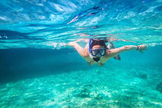 Snorkel and swim in Cozumel el Cielo Reef, Palancar and Colombia - Why This Route Works: Three Reefs Instead of One