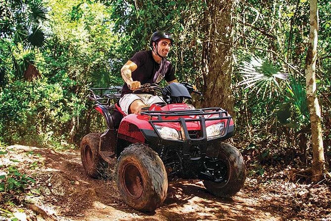 Snorkel, ATV, Zipline and Cenote Adventure from Cancun - Cenote + Six Ziplines: the adrenaline block at Boca del Puma