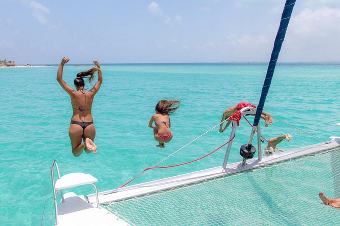 Snorkeling Adventure at Isla Mujeres Includes Lunch and Open Bar - Snorkeling near reefs and the underwater art museum: plan for both best-case and reality