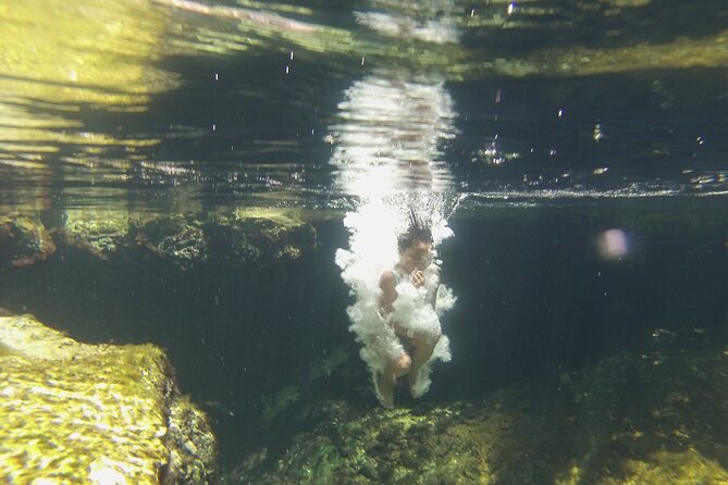 Swim with Turtles in Akumal, Cenote and Tulum Ruins Tour - Tulum ruins after the water: why the timing works