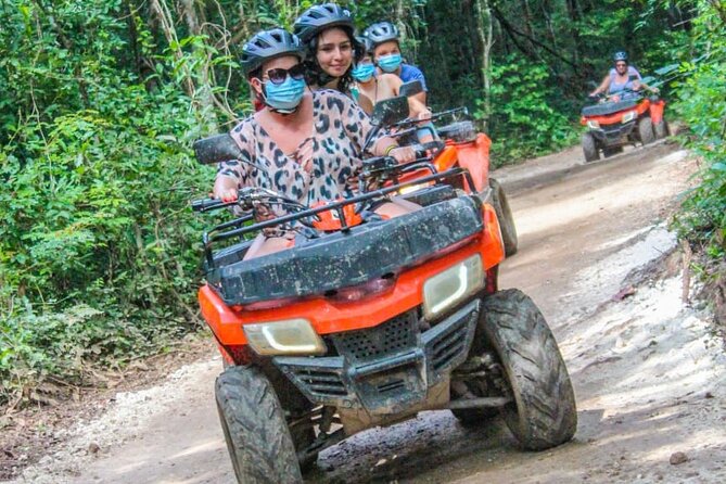 The best adrenaline day Atvs shared, ziplines and cenote Playa del Carmen - Cenote swim in a Real Cenote Maya: cool water, short time, and timing tips