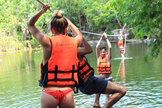 The best ATVs, zipline, cenote tour with lunch and transportation - Zipline Over the Canopy: Short Runs, Big Views