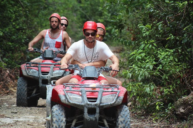 The best ATVs, zipline, cenote tour with lunch and transportation - Two Cenotes Swimming: 30 Minutes Each to Cool Off