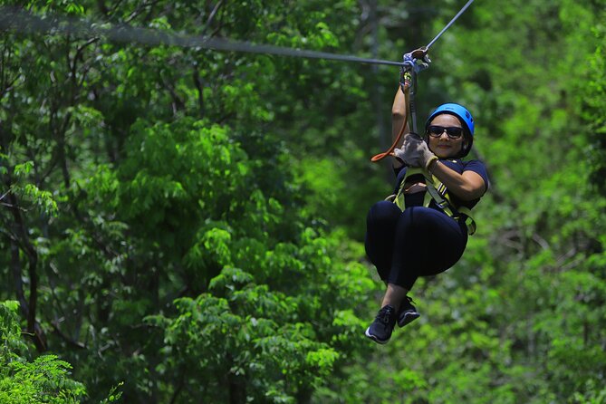 Top ATV's in Mexico includes Cenote, Ziplines, snack & transport. - Ziplining Through the Trees: Safety Focus and How the Course Feels