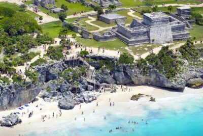 Tulum and Coba 4x1 with Cenote, Playa del Carmen, Mayan Village All Inclusive Tour - Cobá’s Nohoch-Mul temple and the climb you’ll remember