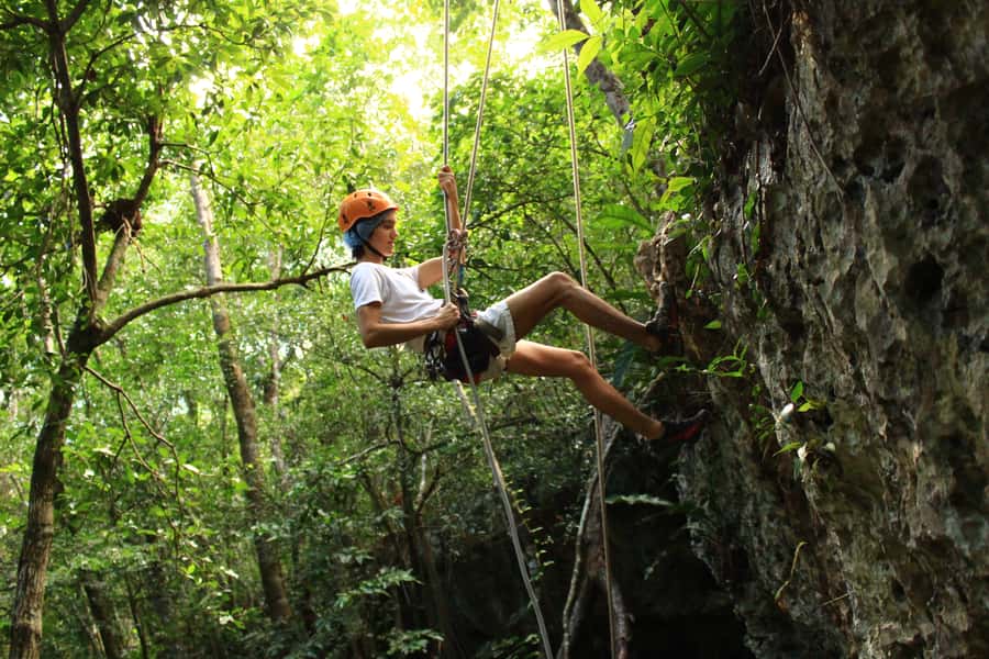 Tulum: ATV, Cenote, Zip lining and Rappelling Experience - The Hidden Cenote Swim: Stalactites, Tunnels, and a Wrist Light