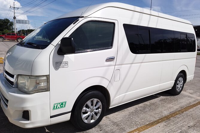 Tulum BEACH to Cancun / Tulum Airport-One Way-Max 9 PAX - Air-conditioned comfort and safety in a private vehicle for your group