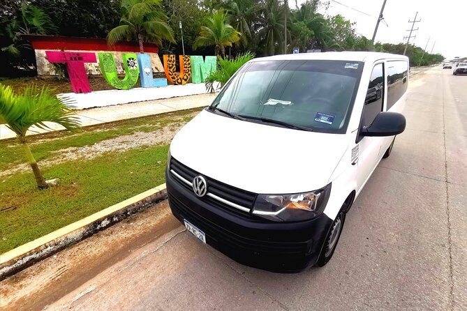 Tulum BEACH to Cancun / Tulum Airport-One Way-Max 9 PAX - Timing that matches real roads: 60–90 minutes plus a 15-minute stop