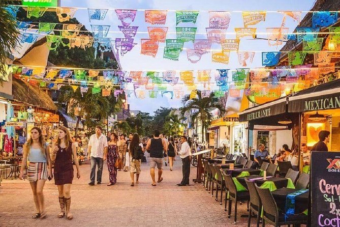 Tulum Coba 4X1 ADVENTURE - Stop 4: Playa del Carmen for a quick taste of the walking street