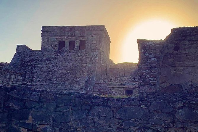 TULUM RISING-Early Bird Experience-Ruins-Cenote-Lagoon-Private Expedition. - Entering the Tulum Archaeological Site: Sea Views and Late Postclassic Temples