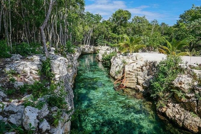 Tulum Ruins visit cenotes house turtle and Sculpture Come to Light - Casa Tortuga and the Turtle House: Four Cenotes in One Complex