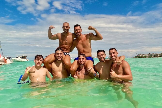 Unforgettable Catamaran Journey: Cancun to Isla Mujeres! - Isla Mujeres Time: Beach Club Comfort, Buffet Food, and Island Browsing