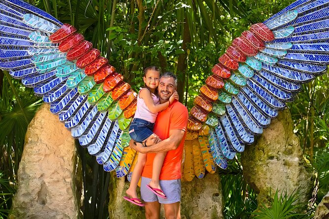 Xcaret Park Plus Tour! Nature, Culture and Nightshow from Cancun - Inside Xcaret: Underground Rivers, Seawater Pools, and Chaac