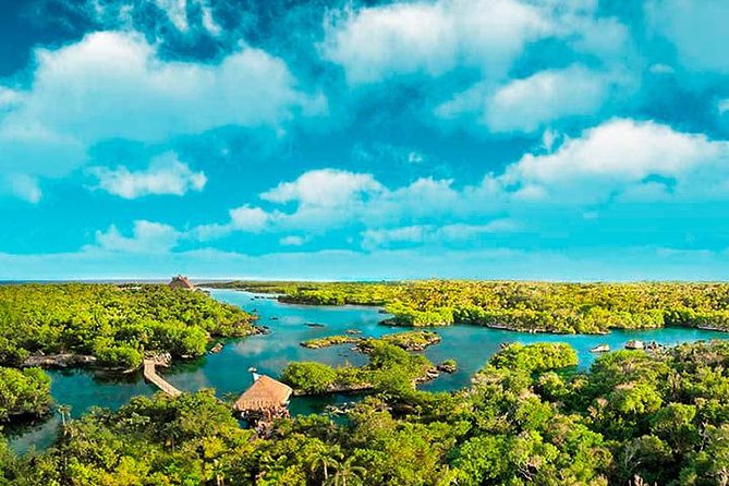 Xelha Snorkel Adventure! Gorgeous & Natural From Playa Del Carmen - World of Adventure: ropes, zip lines, and 5-meter jumps