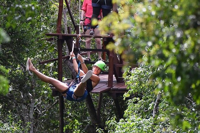 Zapote Cenotes Adventure Tour Prehistoric Park - From Smart Cancun to the Ruta de los Cenotes