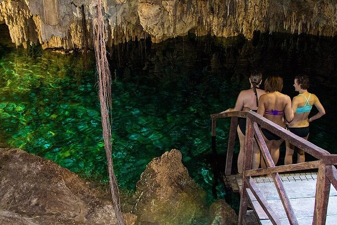 Zapote Cenotes Adventure Tour Prehistoric Park - Stop 3: Cenote Las Palmas—open water, zip lines, and a hammock zone