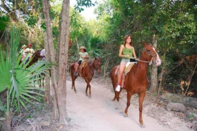 Ziplining and Horseback Riding Experience from Cancun and Playa del Carmen - Jungle Horseback Riding: Choosing Your Horse and What the Off-Road Route Feels Like
